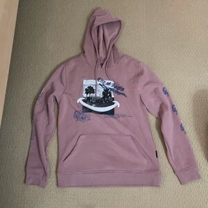 Pink hoodie